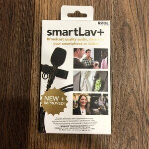 Rode smartLav+ Wearable Microphone for Smartphones or Tablets, SmartLav New